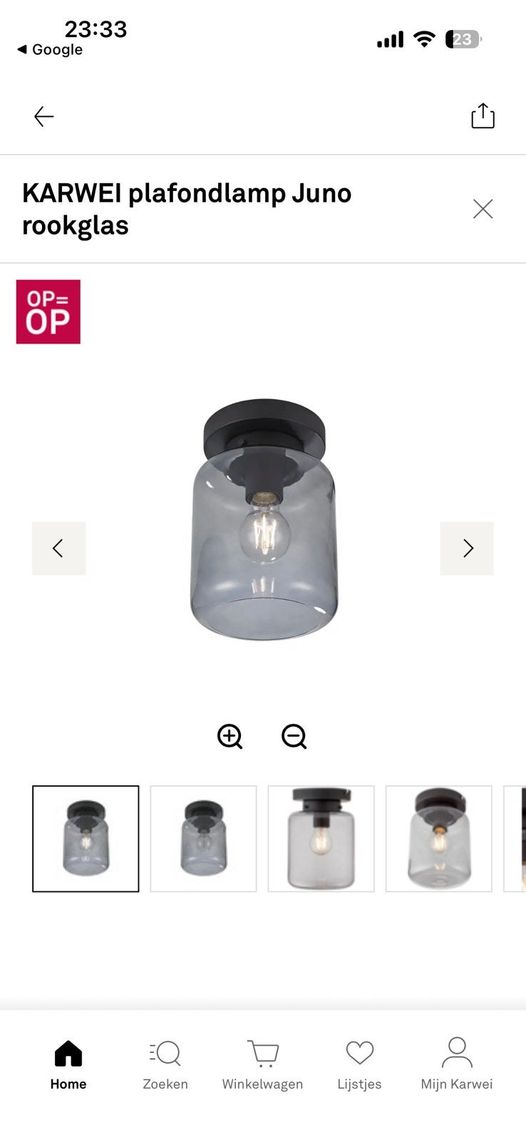JUNO lampenset van Karwei 3 stuks!, Ophalen, Zo goed als nieuw, E27 (groot), Led-lamp