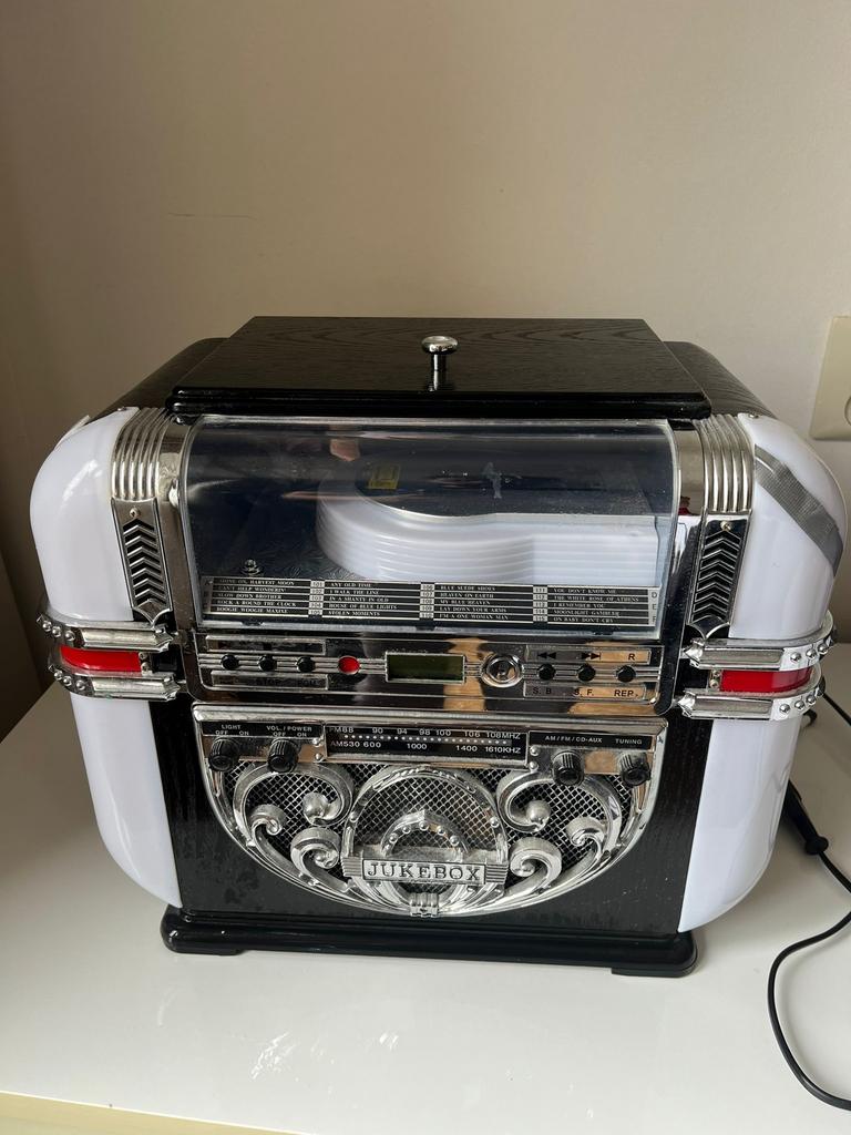Jukebox Ricatech Retro, Ophalen, Zo goed als nieuw, 1970 tot heden, Overige merken