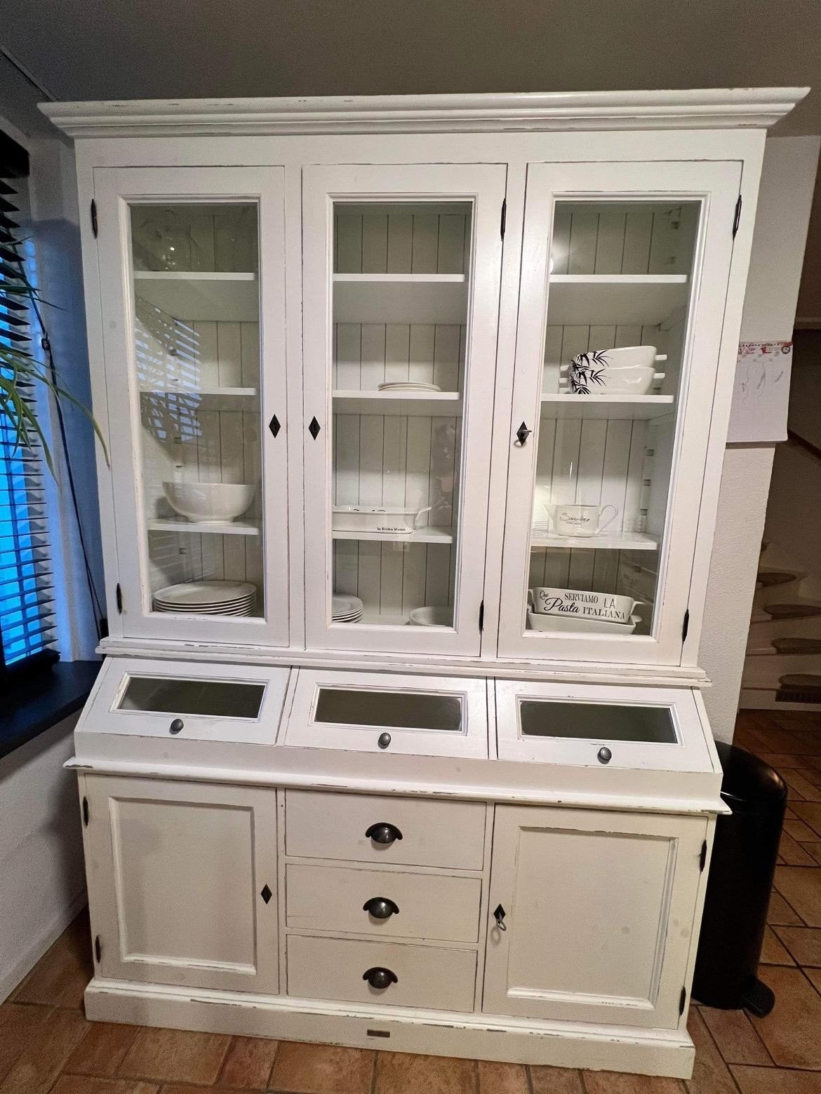 Buffetkast LA PREMIERE met Vitrine en Opbergruimte, Ophalen, 200 cm of meer, 150 tot 200 cm, Zo goed als nieuw