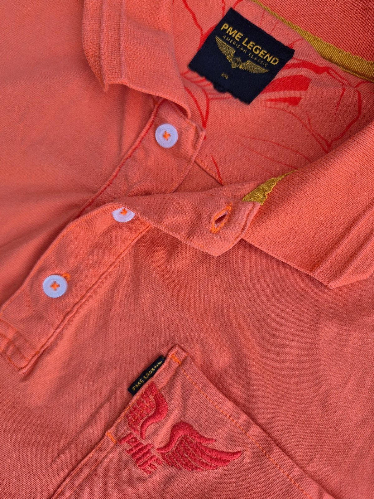 Pme Legend Pall Mall polo shirt Koraal maat XXL, ., Shirt, Ophalen of Verzenden, Zo goed als nieuw