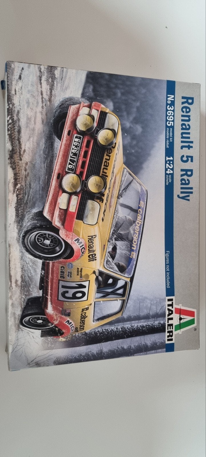Italeri Renault 5 Rally modelbouw kit 1:24, Ophalen, 1:32 tot 1:50, Nieuw, Italeri