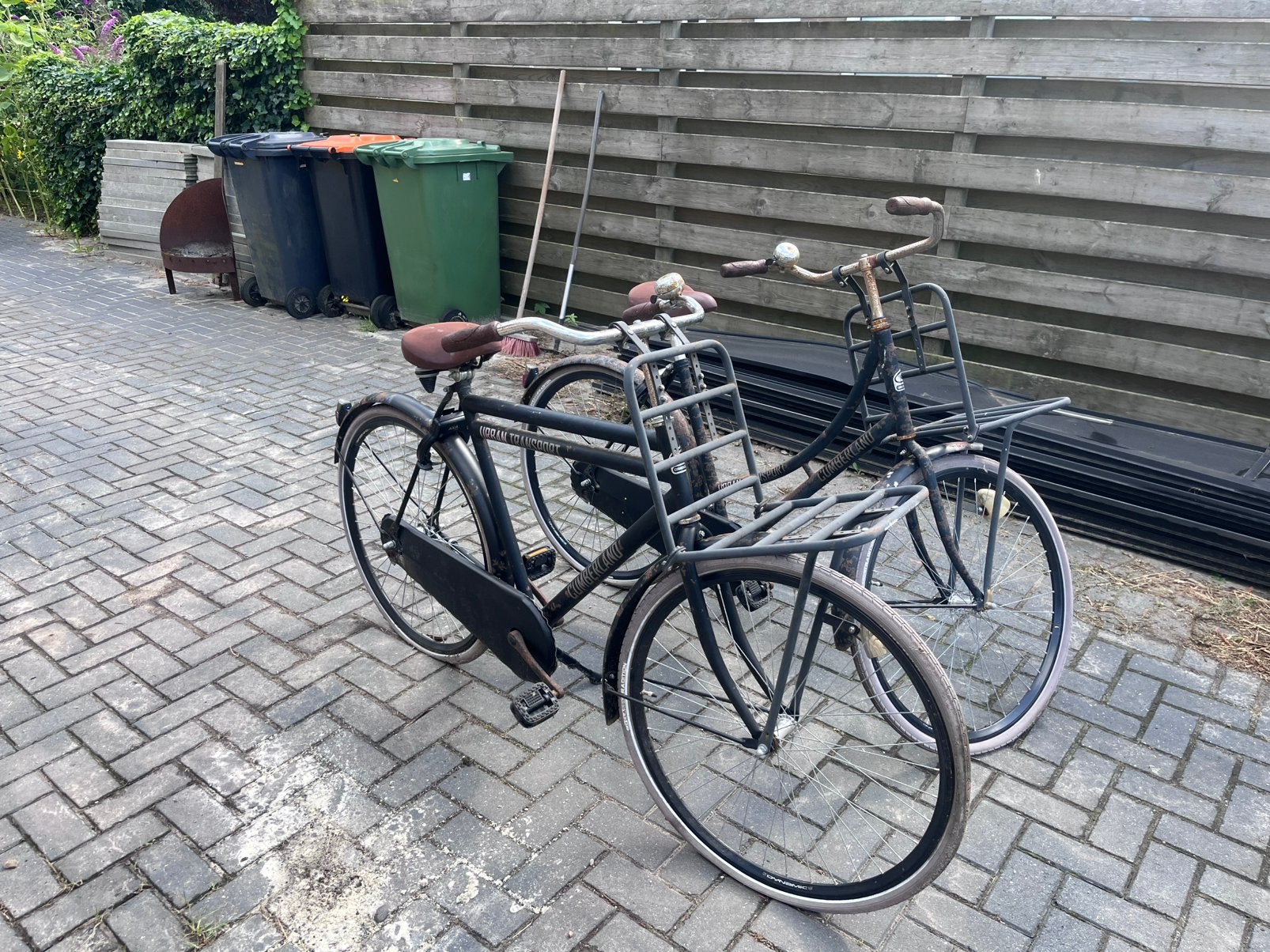 Opkanpper fietsen, Ophalen, Gebruikt