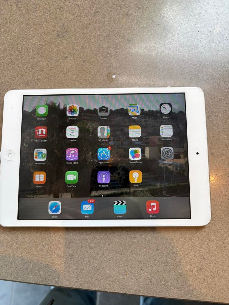 Apple iPad Mini (1e generatie) 16GB Wi-Fi Wit, Computers en Software, Apple iPads, Gebruikt, Apple iPad Mini, Wi-Fi, 7 inch of minder