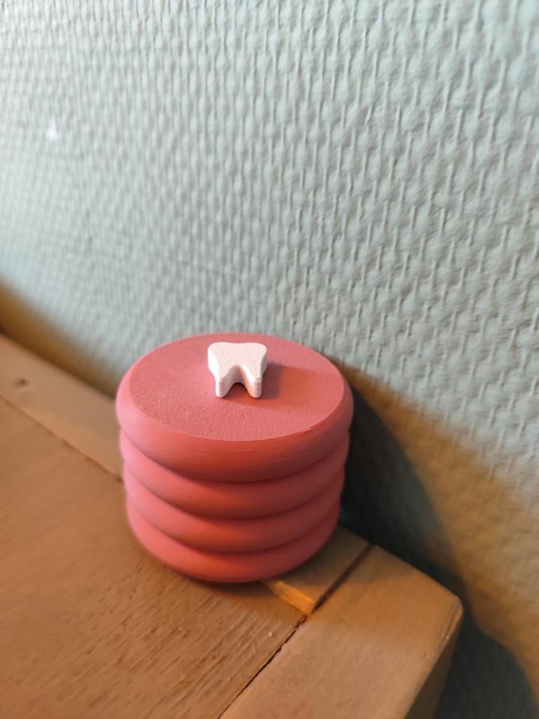 3D Tanden Doosje - Verschillende Kleuren Beschikbaar, Ophalen of Verzenden, Nieuw