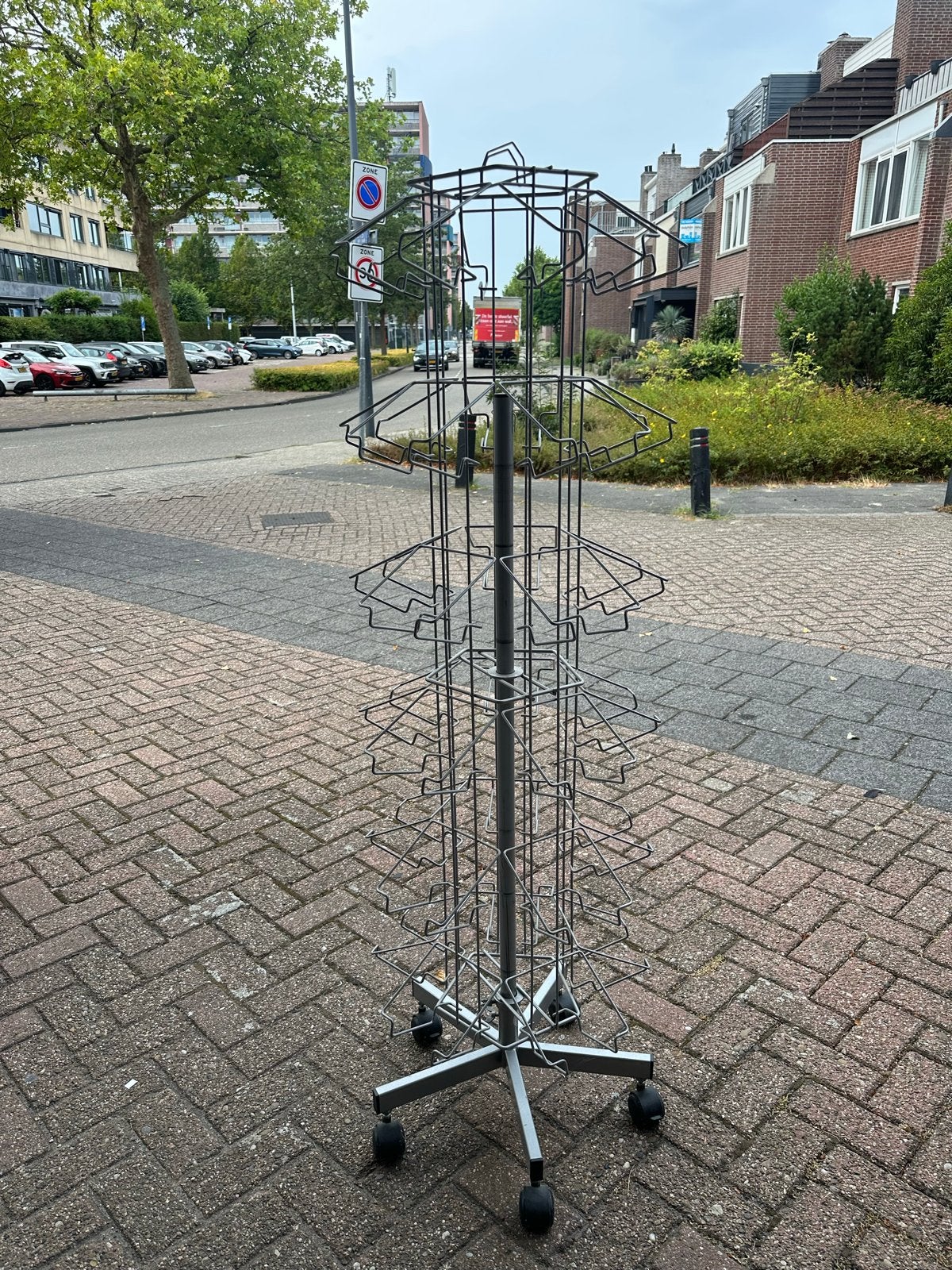 DVD/Game Rek op wieltjes - Ideaal voor verzamelaars!, Ophalen, Gebruikt, Dvd's, 150 discs of meer