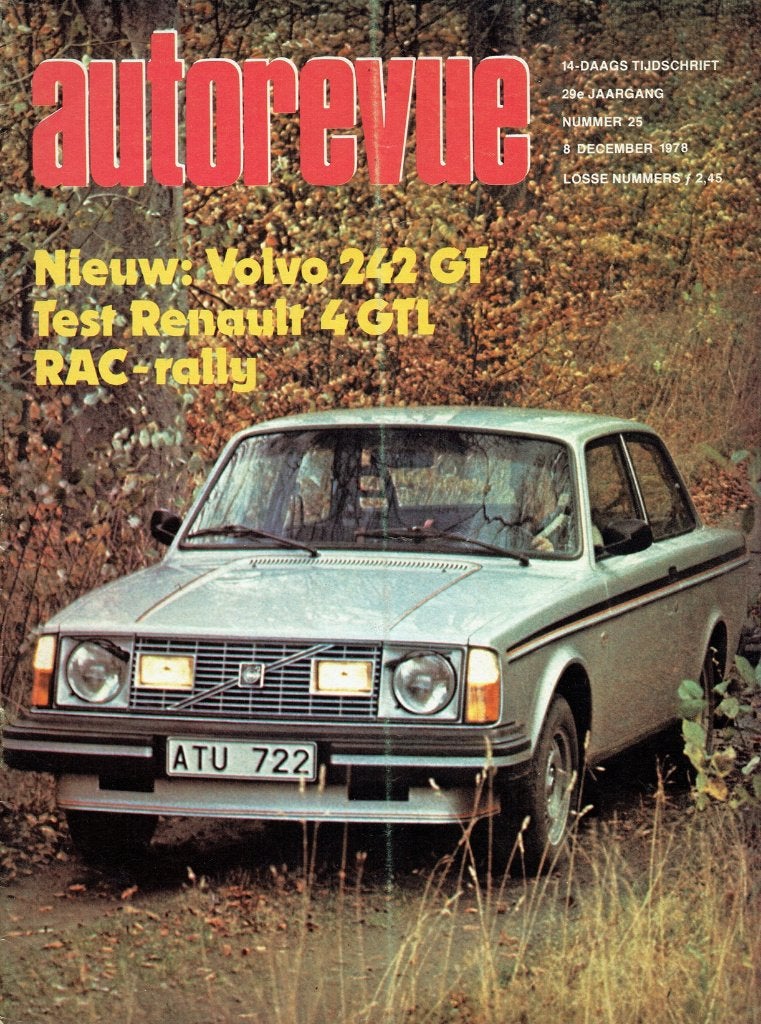 Autorevue 1978 nr. 25 (o.a. Volvo 242 GT / Renault 4 GTL), Verzenden, Gelezen, Algemeen