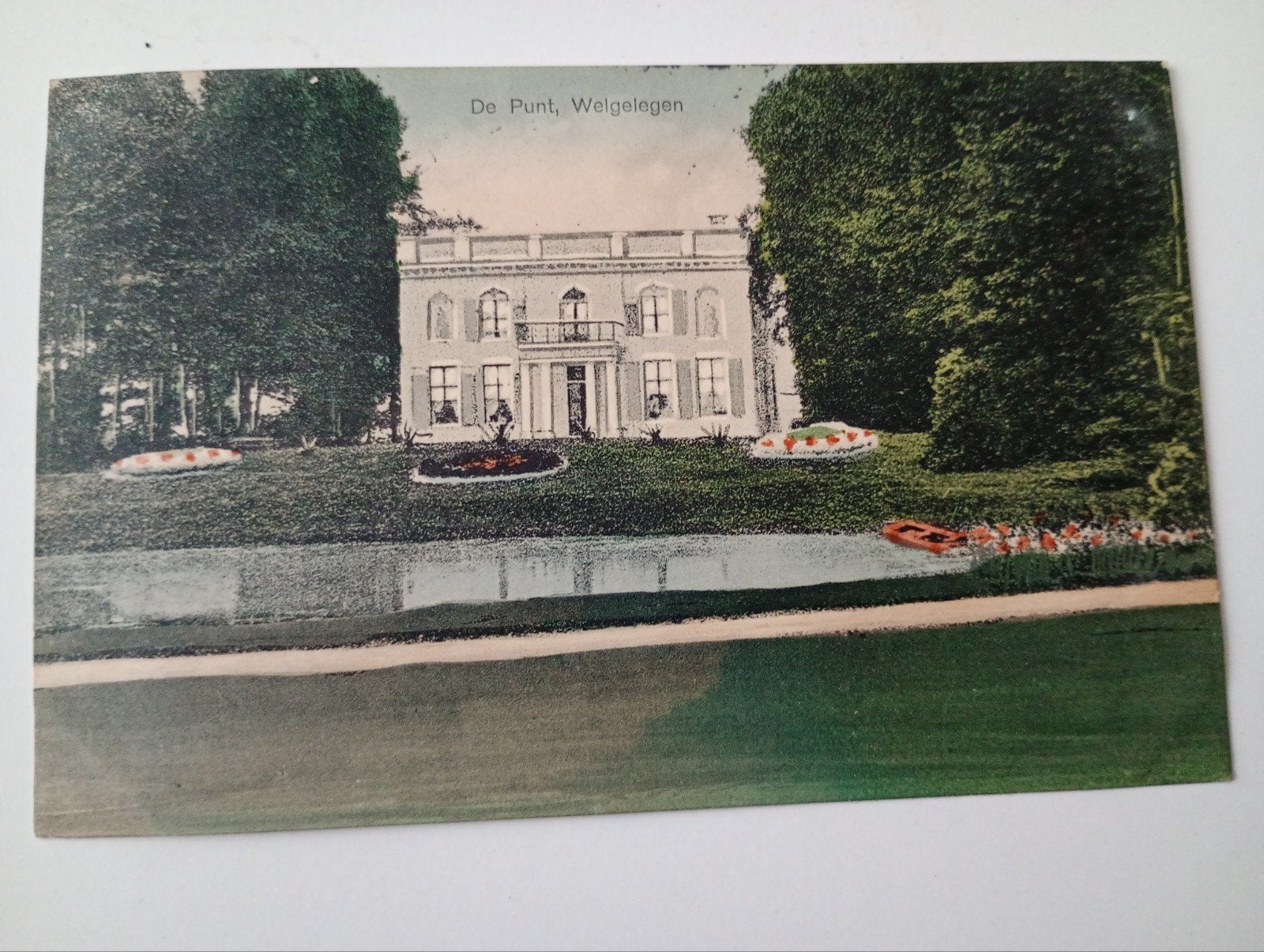 De Punt bij Glimmen Huize Welgelegen 1910, Ophalen of Verzenden, Voor 1920, Gelopen, Drenthe