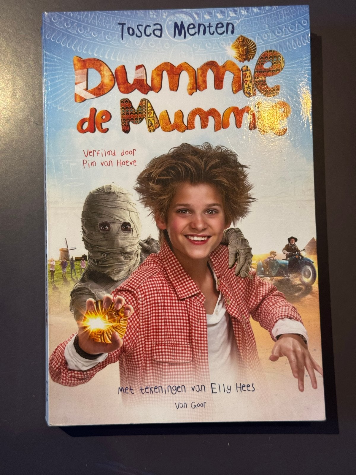 Dummie de Mummie - Tosca Menten (Verfilmd door Pim van Hoeve, Ophalen of Verzenden, Zo goed als nieuw, Fictie algemeen