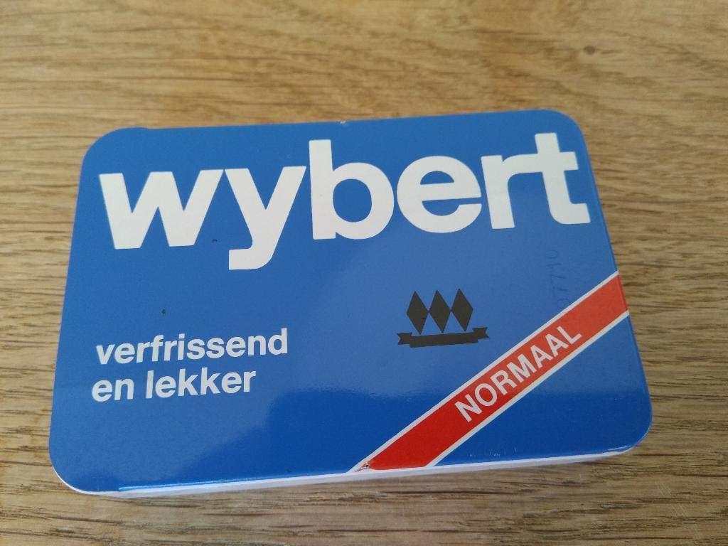 vintage blikje Wybert, Ophalen of Verzenden, Gebruikt, Overige, Overige merken