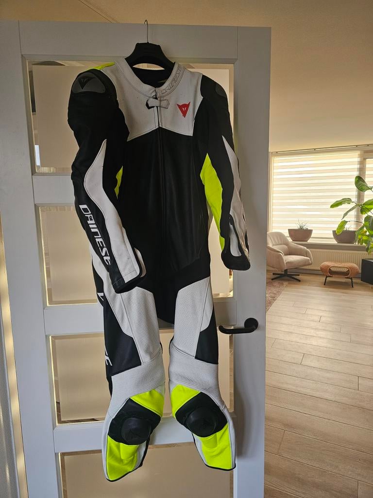 Dainese Assen 1-delig racemotoroveral, maat 56, Motoren, Kleding | Motorkleding, Ophalen, Dainese, Heren, Overall