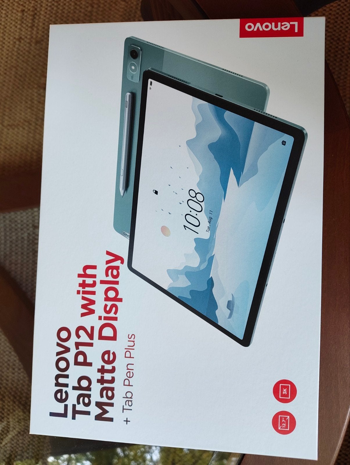 Lenovo Tab P12 Matte  + hoes + pen, P12, Zo goed als nieuw, 128 GB, Lenovo