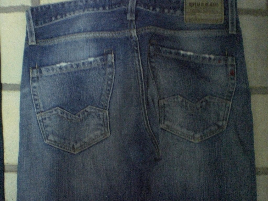 Replay jeans 2 stuks maat 30-32 prima staat., Replay Blue Jeans, Blauw, W32 (confectie 46) of kleiner, Ophalen of Verzenden