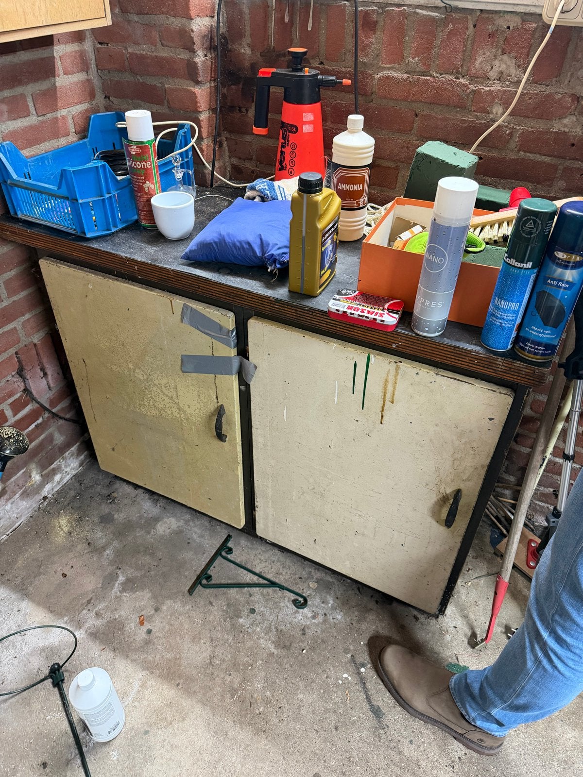 Handige garagekast voor opslag, Ophalen, Gebruikt