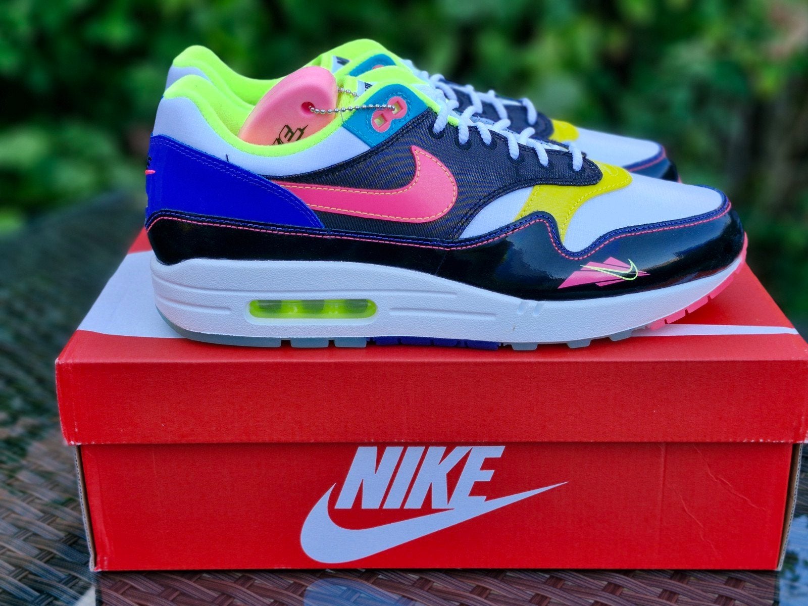 Nike air max 1 Hyper pink 43, Kleding | Heren, Overige kleuren, Nike, Nieuw, Ophalen of Verzenden