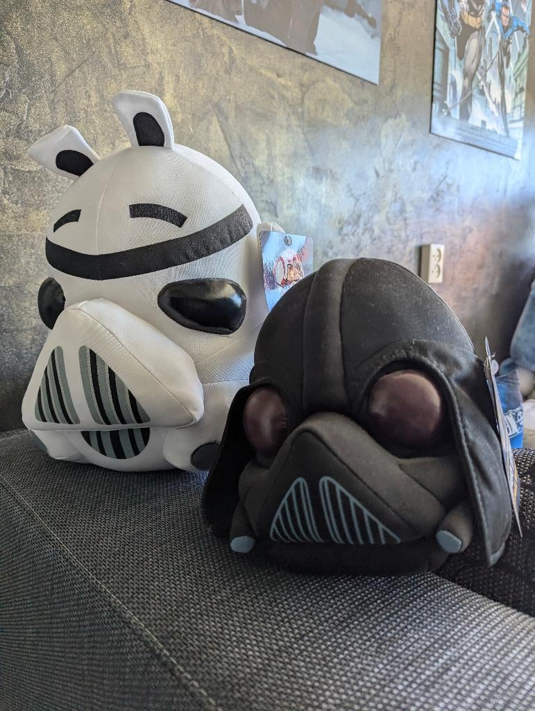 Angry birds star wars pluche hoofden, Verzamelen, Star Wars, Ophalen, Nieuw, Actiefiguurtje