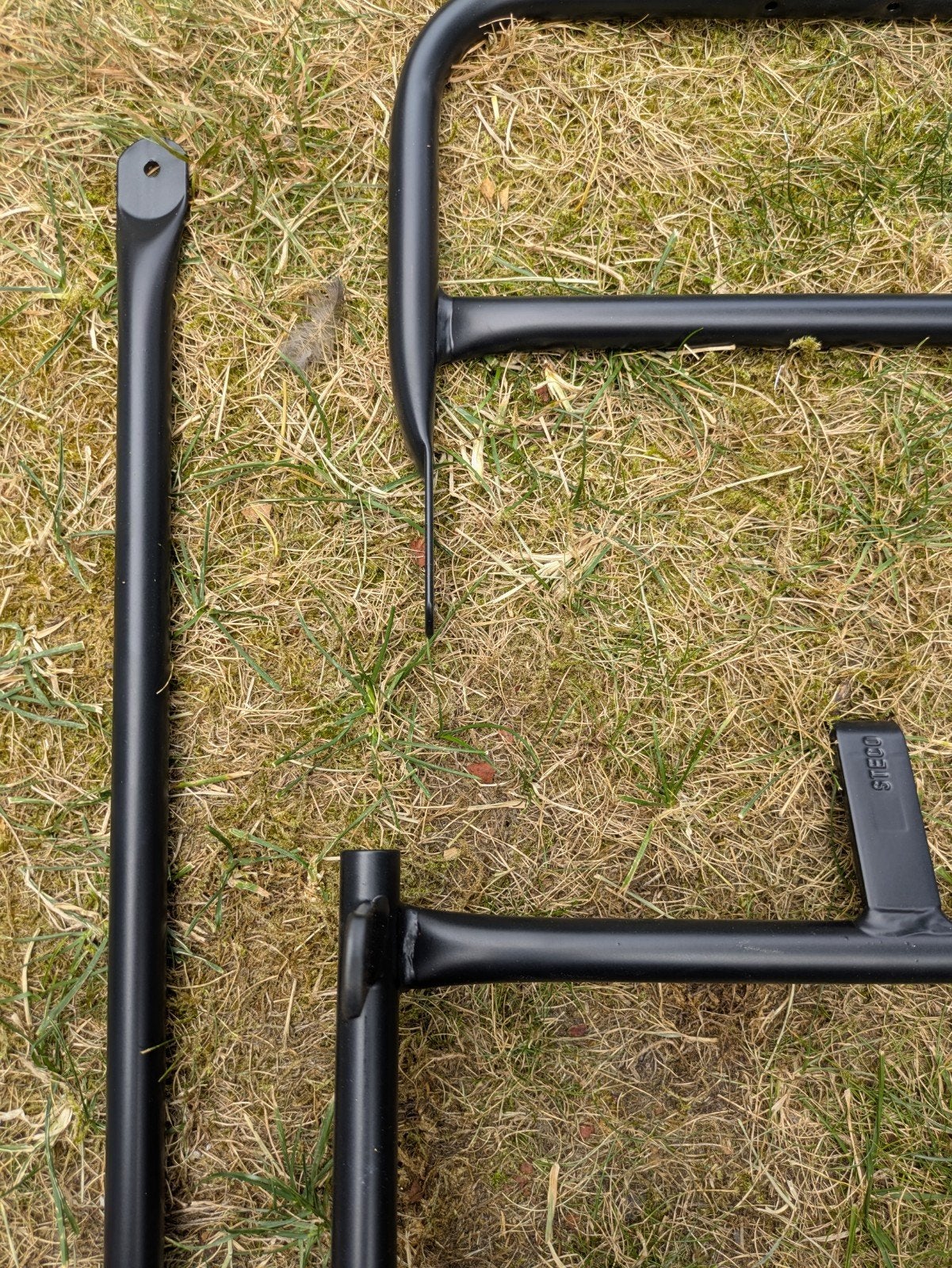 Zwart Steco bagagerek/voordrager fiets, nieuw in verpakking, Ophalen, Nieuw
