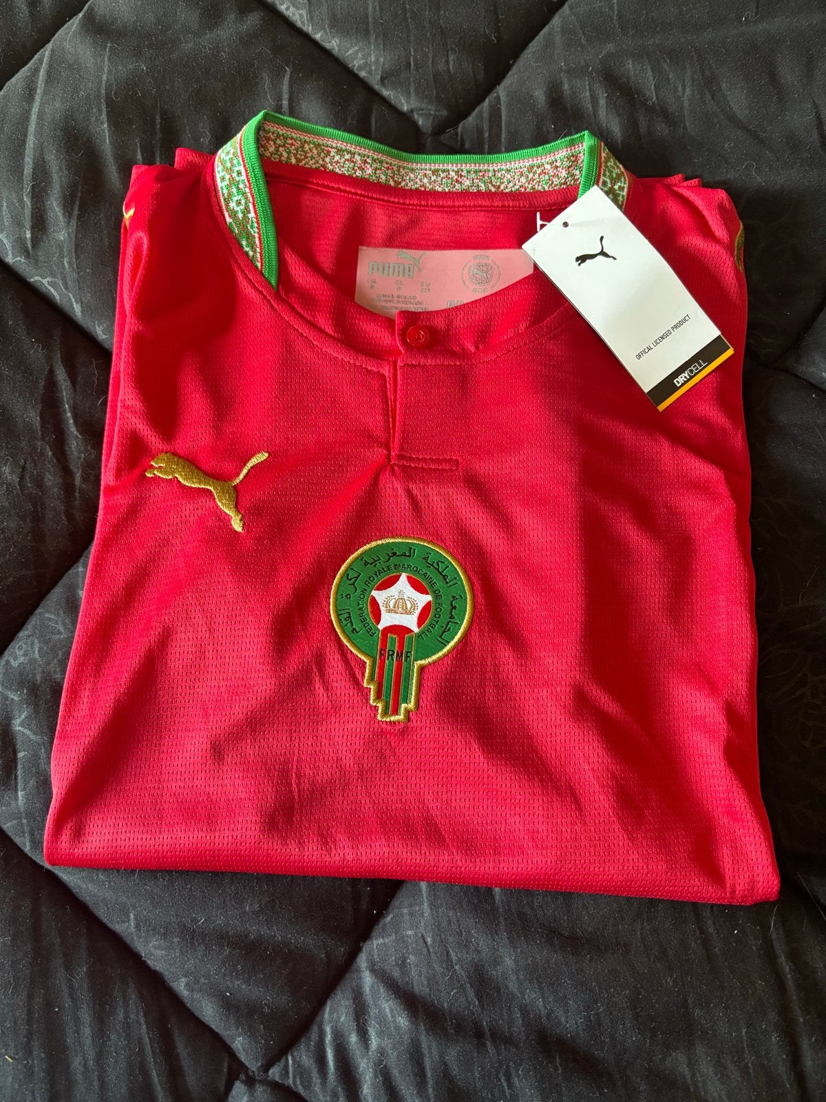 Puma Marokko Thuisshirt 2022/2023 - Nieuw met labels, Maat M, Ophalen of Verzenden, Nieuw, Shirt