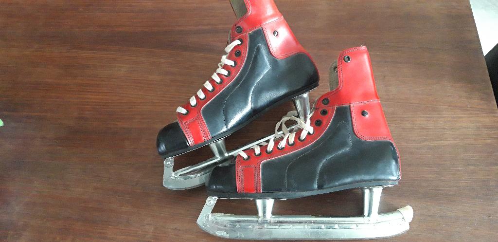 ijshockey schaatsen, Ophalen, Gebruikt, Schaatsen