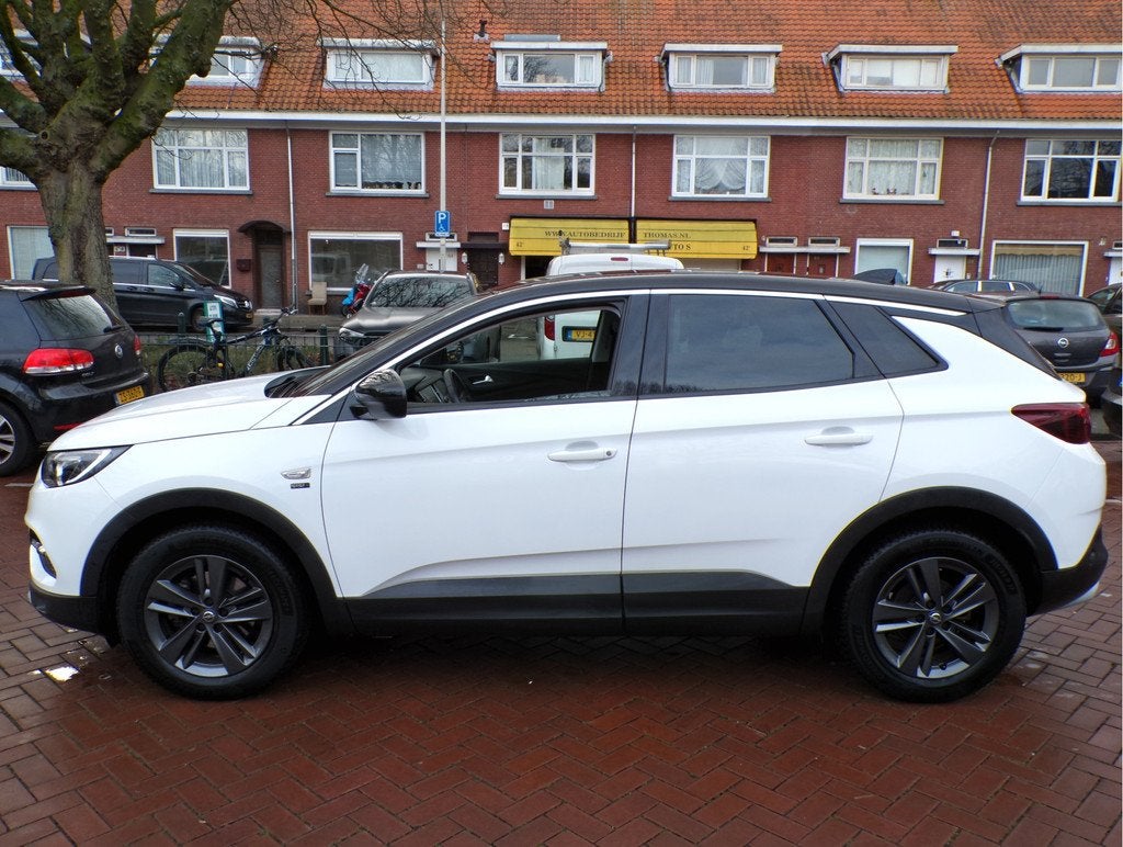 Opel Grandland X 1.2 Turbo Edition 2020 1e EIGENAAR GEHEEL D, Auto's, Opel, Voorwielaandrijving, Gebruikt, 1199 cc, Wit