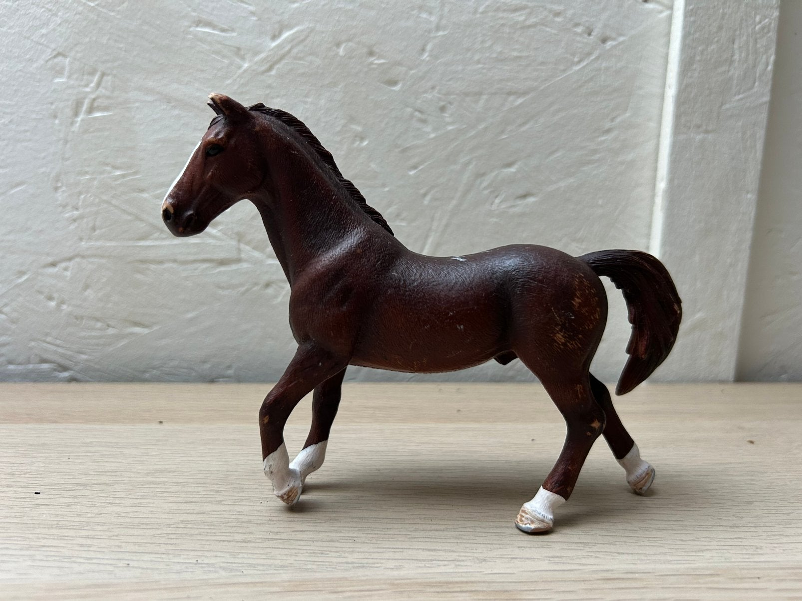 Schleich müller exclusive, Ophalen of Verzenden, Zo goed als nieuw, Paard, Beeldje of Figuurtje