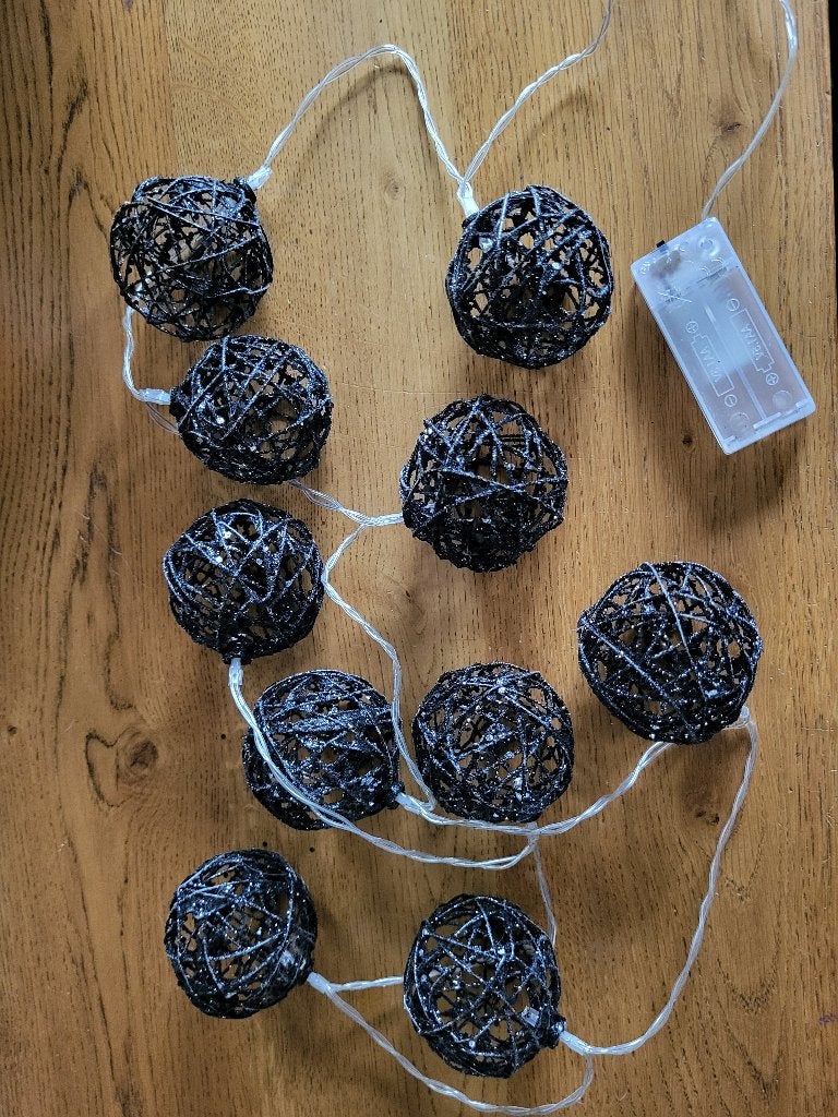 7 dozen  bolletjes sfeerverlichting, Werkt op batterijen, Ophalen of Verzenden, Nieuw