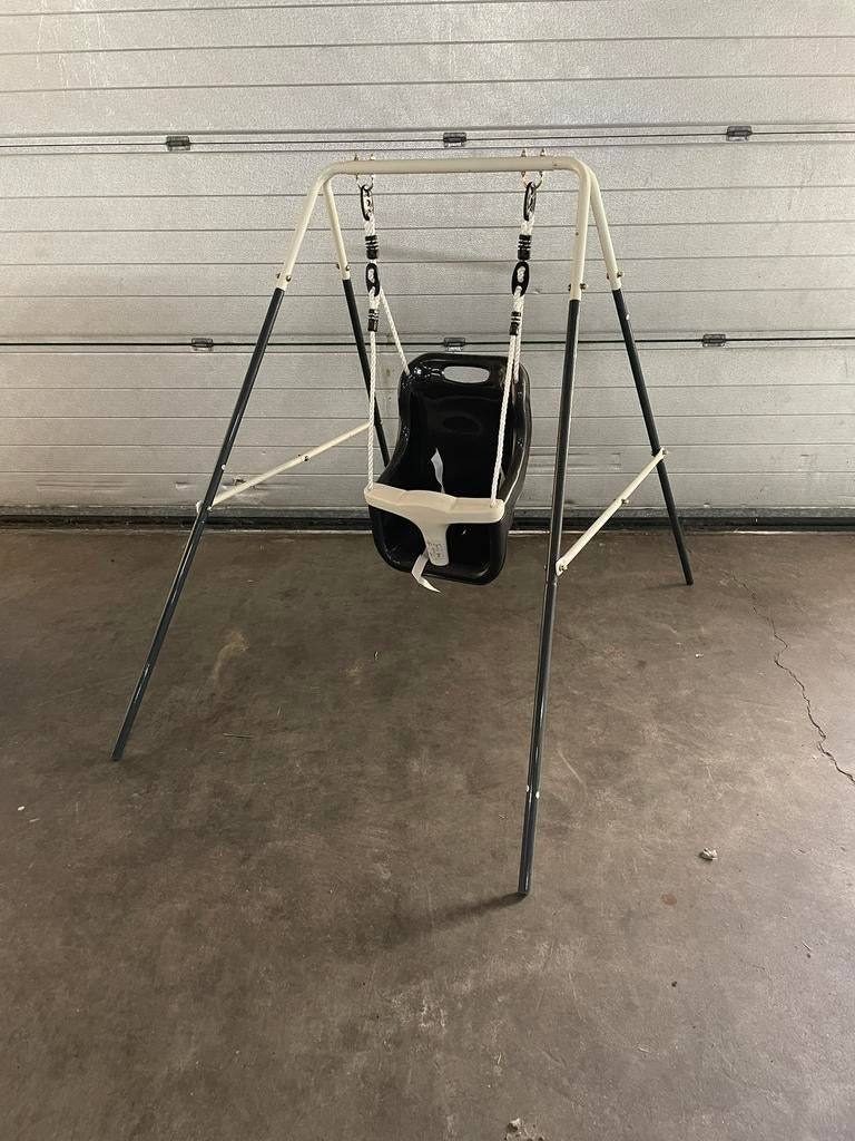 AXI Metalen Baby Schommel met zitje NIEUW €49,95, Ophalen, Nieuw, Schommel