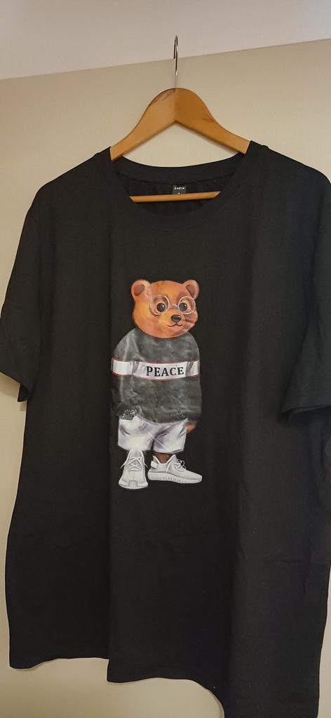 Beer shirt XL, Ophalen of Verzenden, Zo goed als nieuw, Maat 56/58 (XL), Zwart