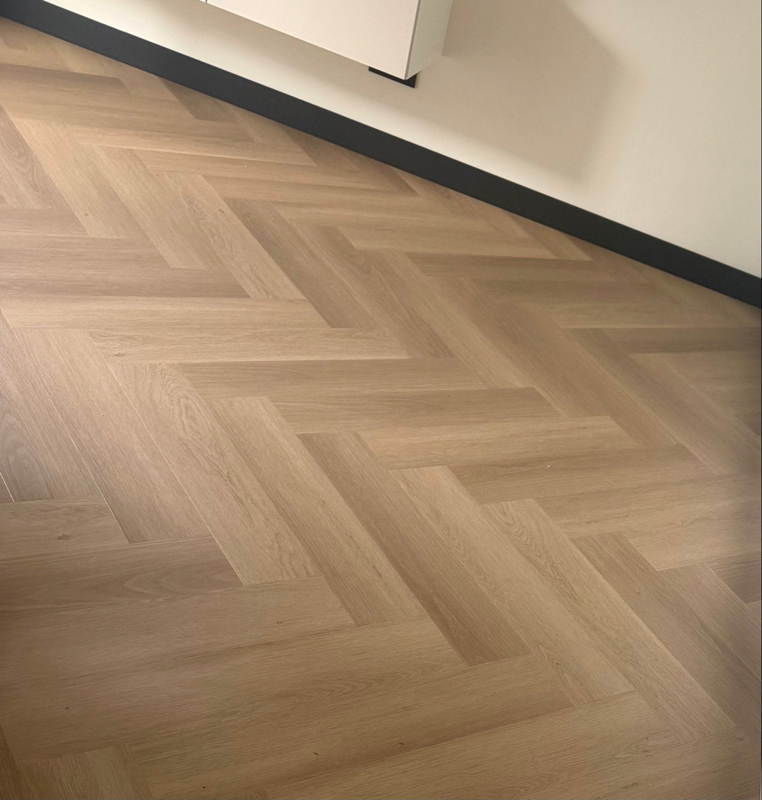 Visgraat click, Bruin, Ophalen of Verzenden, Zo goed als nieuw, 10 tot 25 m²