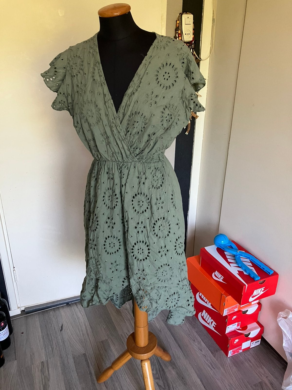 Super leuk jurkje maat S bijna gratis, Ophalen of Verzenden, Zo goed als nieuw, Maat 36 (S), Boven de knie