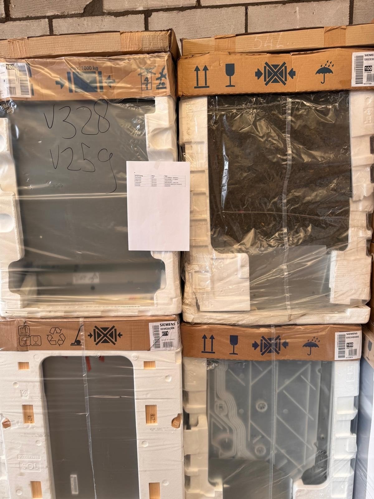Nieuwe Siemens Ovens - Diverse Modellen Beschikbaar, Witgoed en Apparatuur, Vaatwasmachines, Ophalen, Nieuw, Inbouw, 60 cm of meer