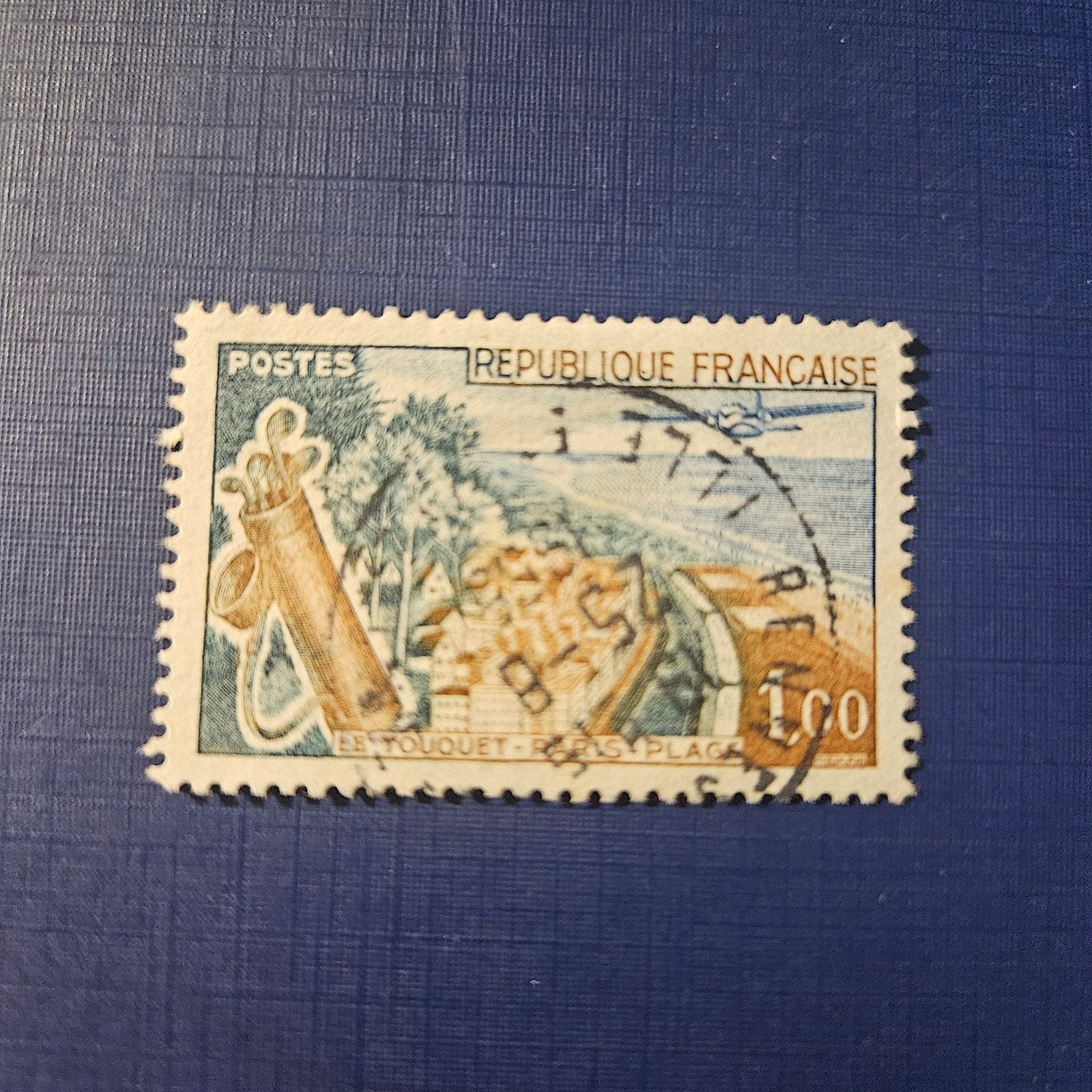 Frankrijk nr 1408, Ophalen of Verzenden, Gestempeld