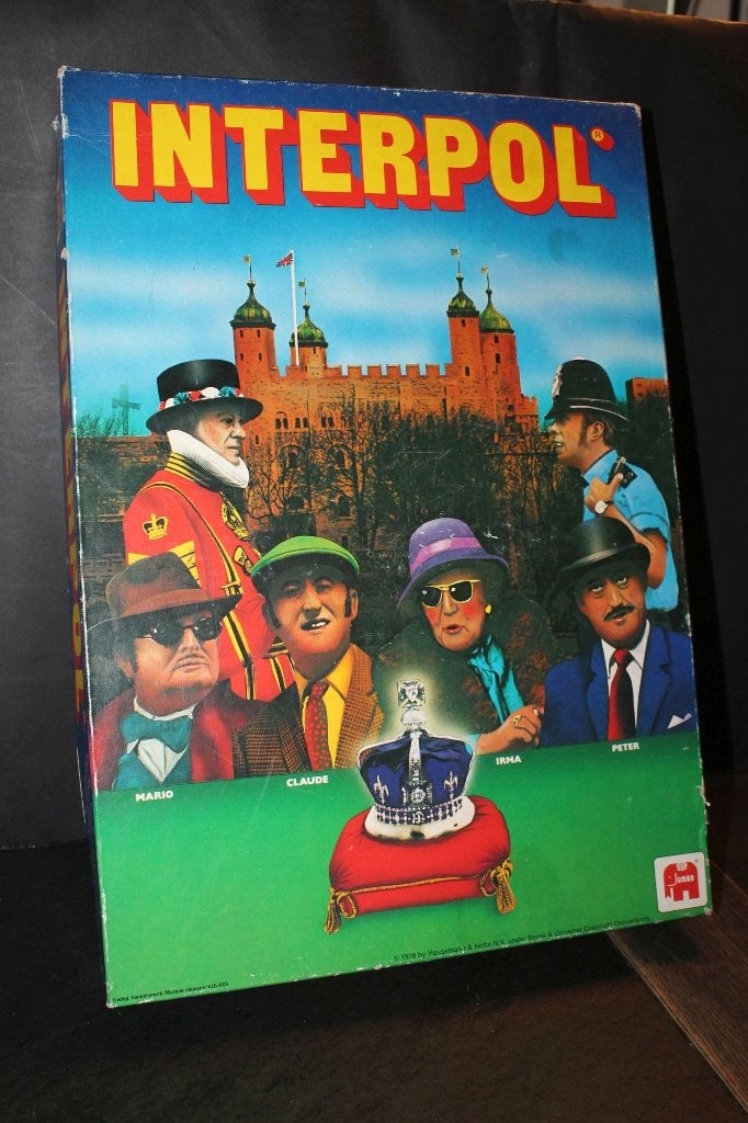 Interpol bordspel, Jumbo 1978, in hele mooie conditie. S0, Hobby en Vrije tijd, Gezelschapsspellen | Bordspellen, Tweedehands verkoop