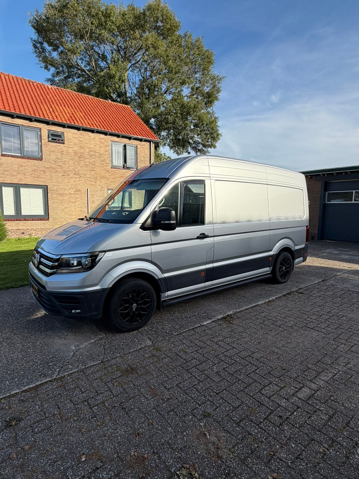 Volkswagen Crafter GB 2.0 TDI 177pk L3h3449/3500 FWD Aut, 4 cilinders, Volkswagen, 3000 kg, Leder