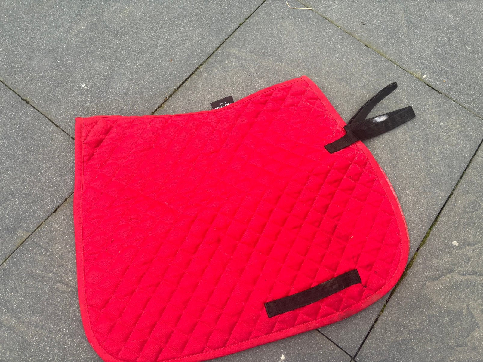 dekje, Rood, Ophalen of Verzenden, Zo goed als nieuw, Pony (P)