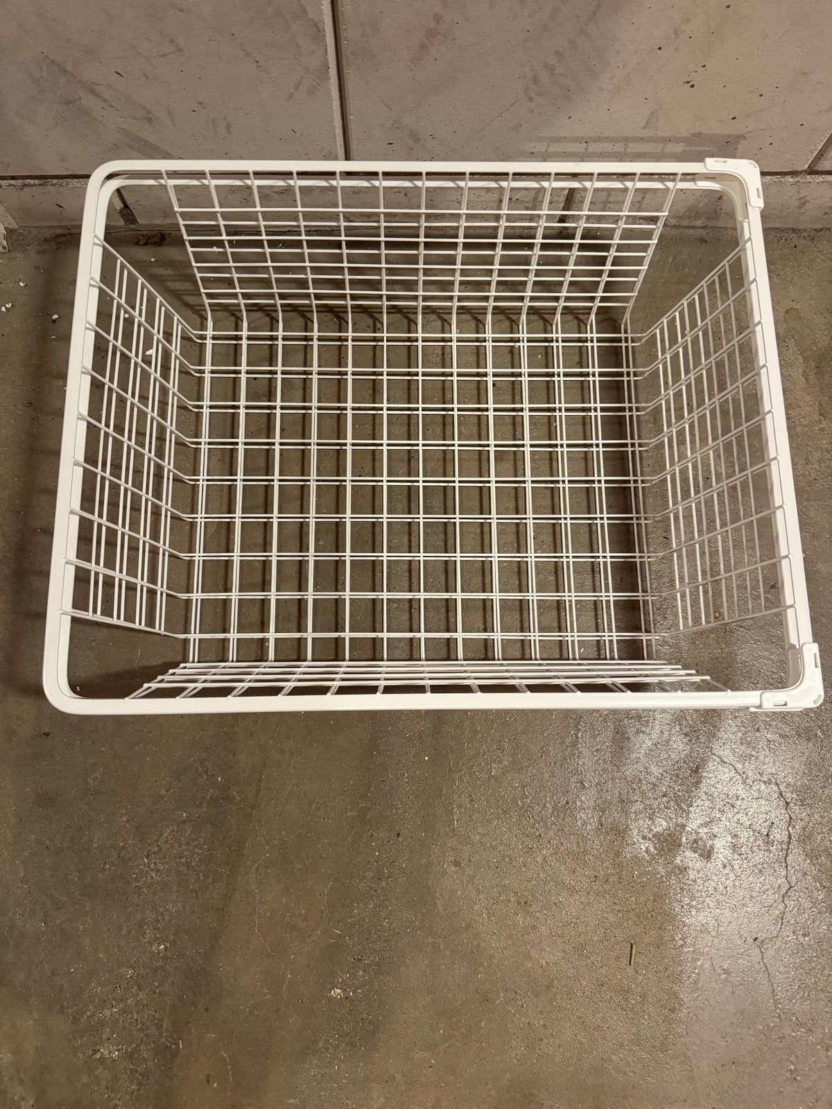 2x IKEA Pax Komplement draadmanden 50cm wit, Ophalen, Gebruikt