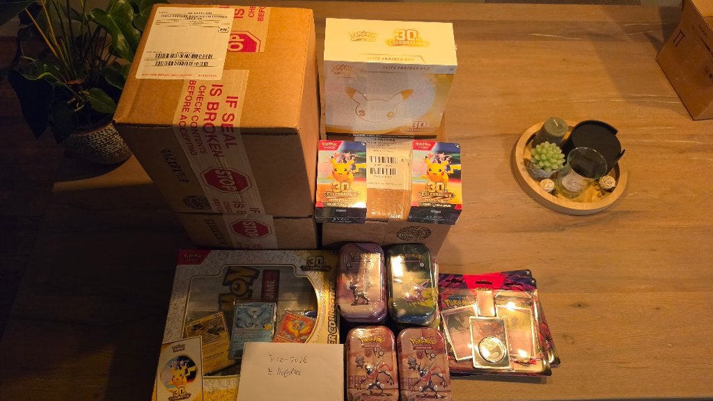Pokemon sealed 30 jaar te koop, Ophalen of Verzenden, Nieuw, Boosterbox, Foil