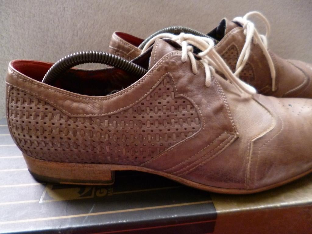 Jo ghost veterschoenen, maat 40. (valt als 41), Ophalen, Bruin, Jo Ghost, Gedragen
