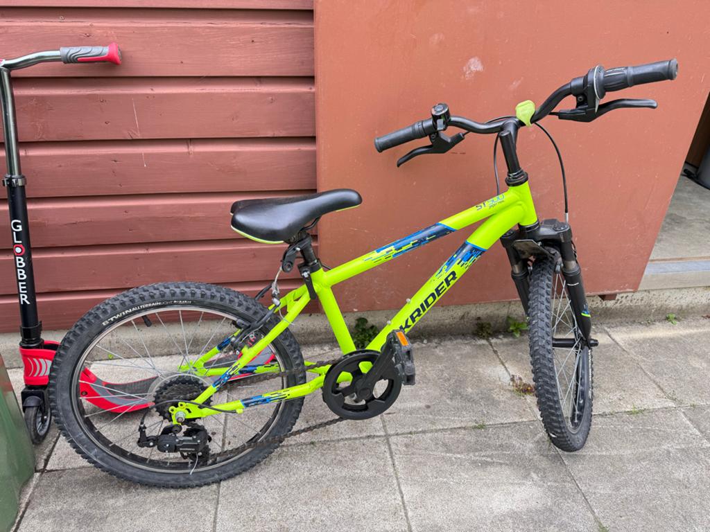 B'Twin Rockrider ST500 Kinderfiets 20 inch, Ophalen of Verzenden, Gebruikt, 16 tot 20 inch