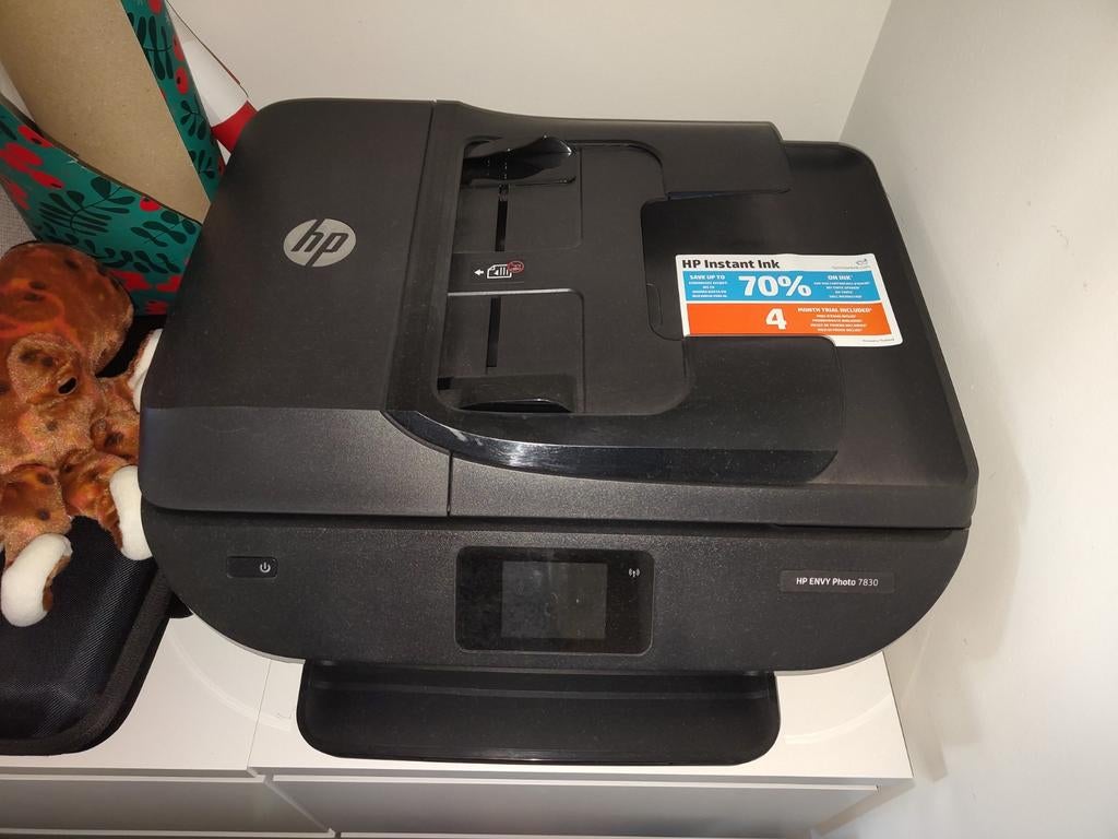 HP Envy Photo 7830 All-in-One Printer, Ophalen, Kleur printen, Inkjetprinter, All-in-one