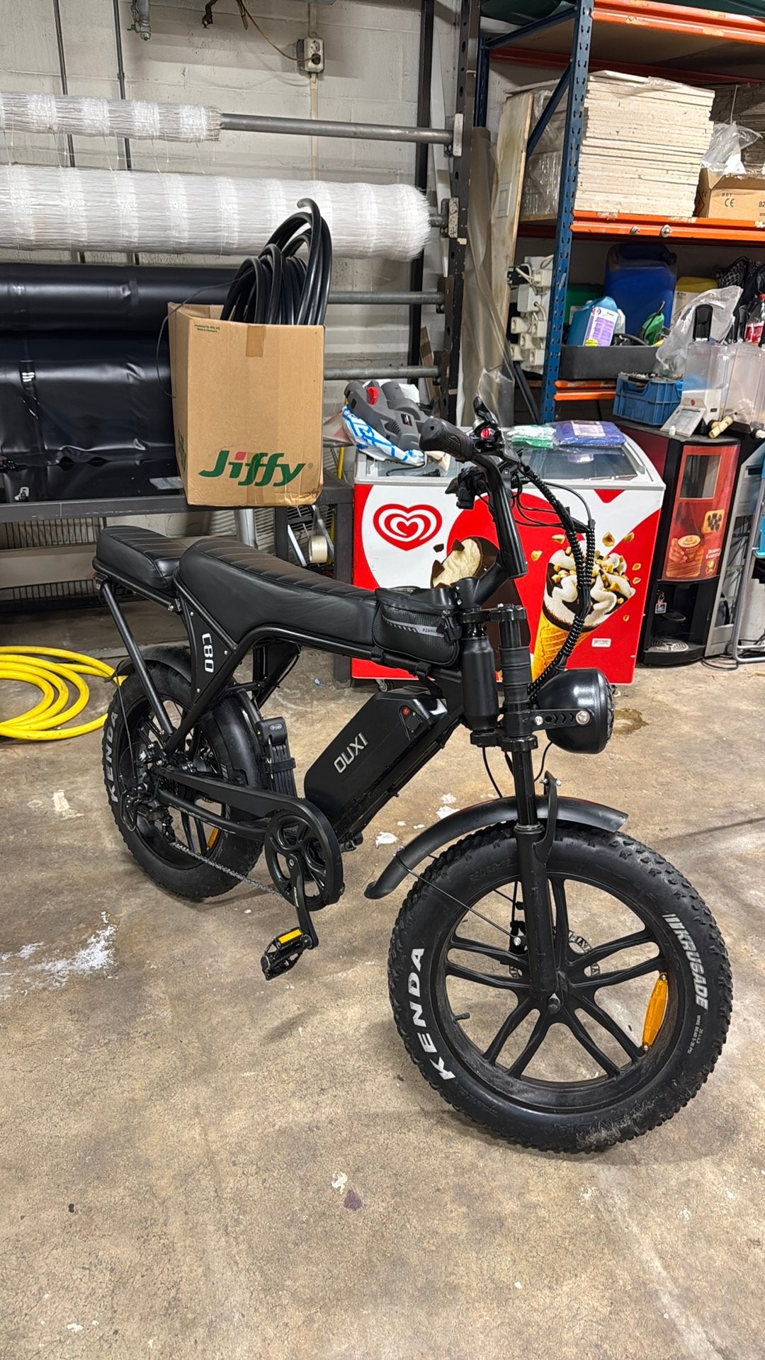 Fatbike OUXI C80, 7 versnellingen, Zo goed als nieuw, 0 cc, Ophalen
