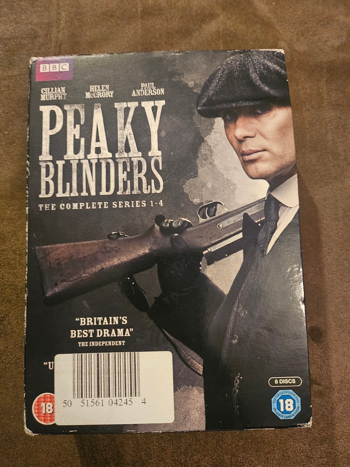 Peaky Blinders Complete Serie 1-4 DVD Boxset, Gebruikt, Vanaf 16 jaar, Boxset, Drama