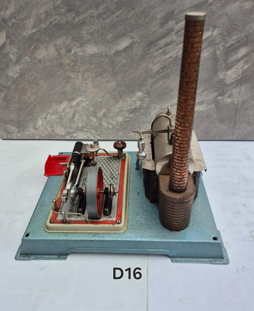 Wilesco stoommachine D16, Antiek en Kunst, Antiek | Speelgoed, Ophalen of Verzenden