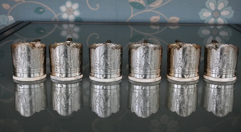 Theeglashouder Verhalen uit de URAL Compleet set € 6,- p/s, Ophalen of Verzenden