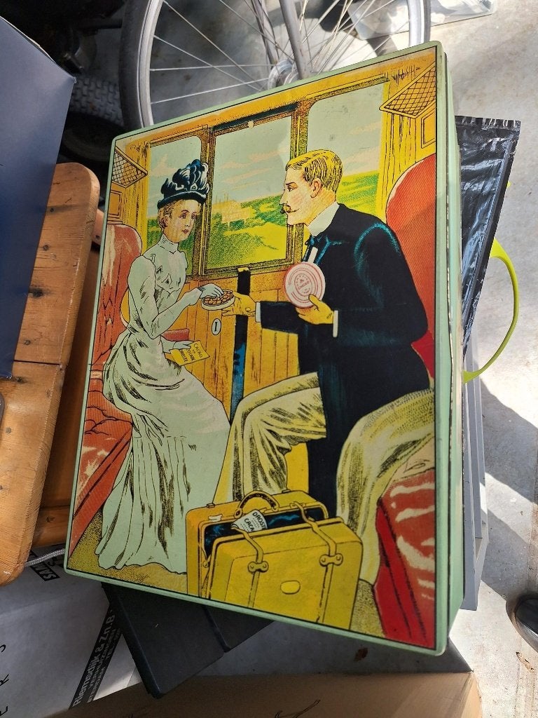 Droste tin, Verzamelen, Ophalen of Verzenden, Zo goed als nieuw, Overige, Droste