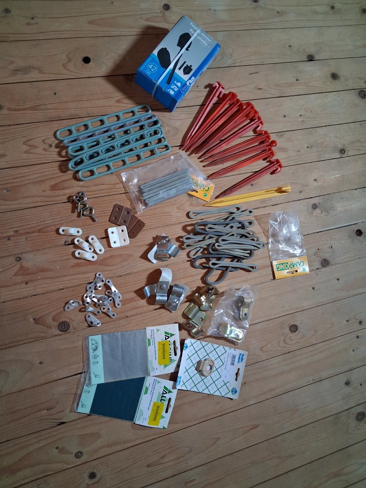 camping accessoires, Ophalen