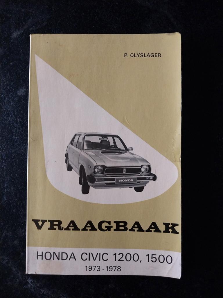 Te koop Honda civic vraagbaak 1973/1978., Ophalen