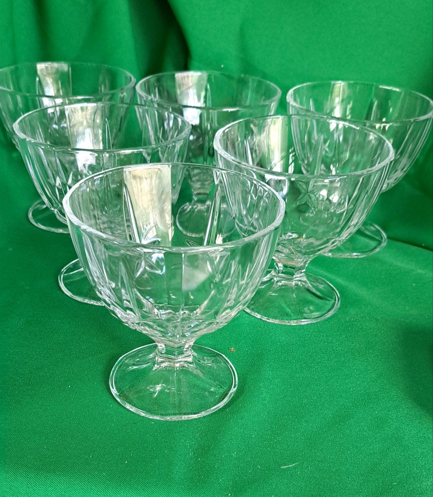 Set van 4 dessertcoupes ijscoupe, Antiek en Kunst, Ophalen