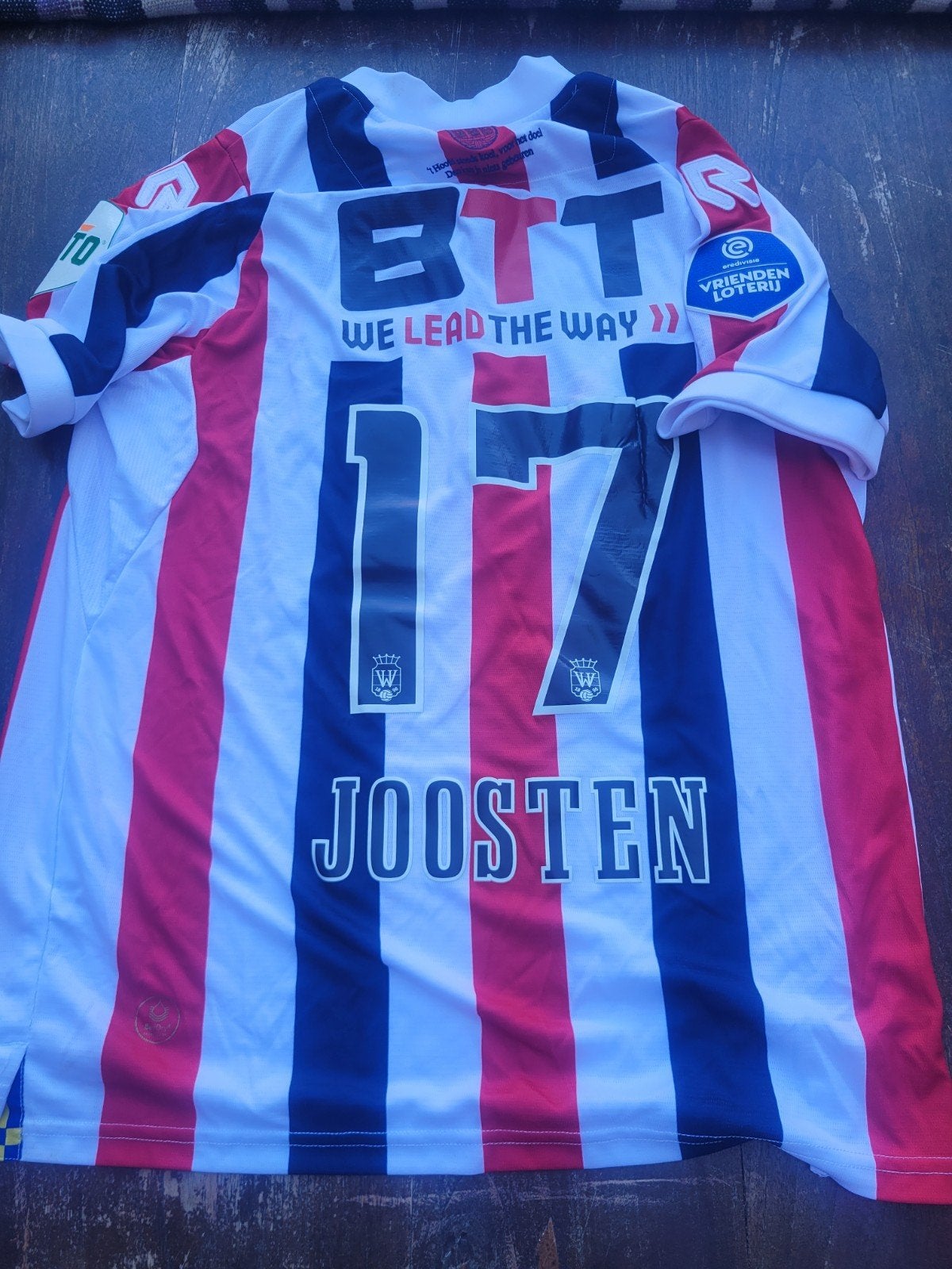 Matchworn shirt Willem II, Ophalen of Verzenden, Zo goed als nieuw, Willem II, Shirt