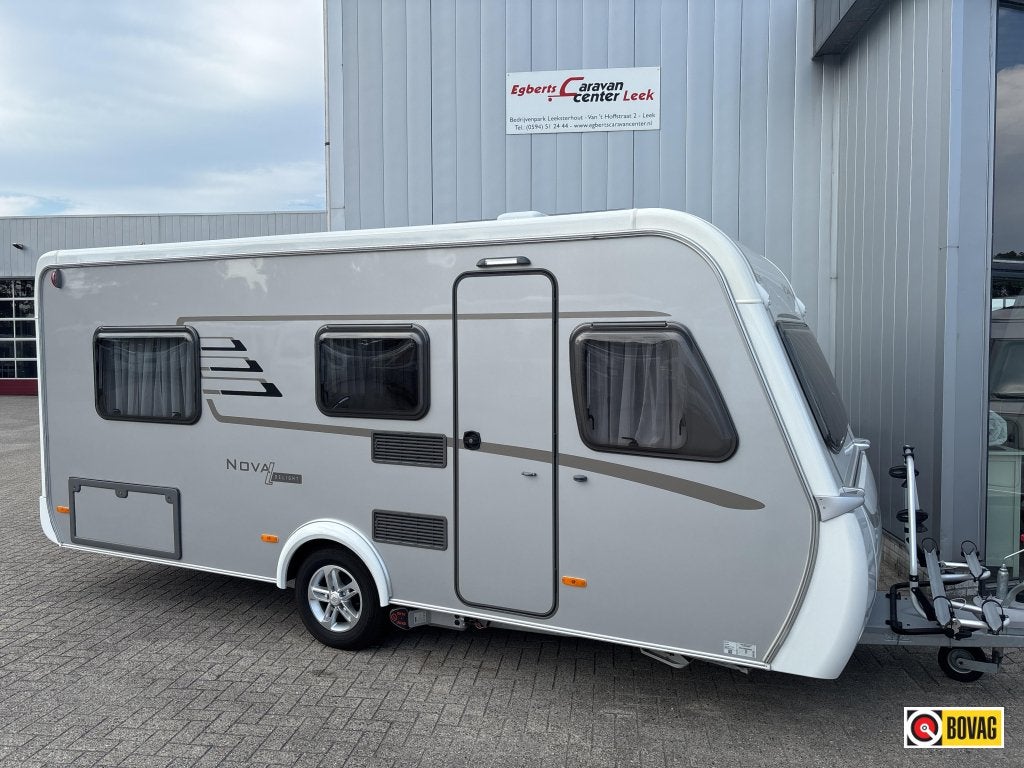 Eriba Nova Light Delight 442 Mover/Unico Bologna, Caravans en Kamperen, Caravans, Standaardzit, Schokbreker, Bedrijf, Tot en met 3