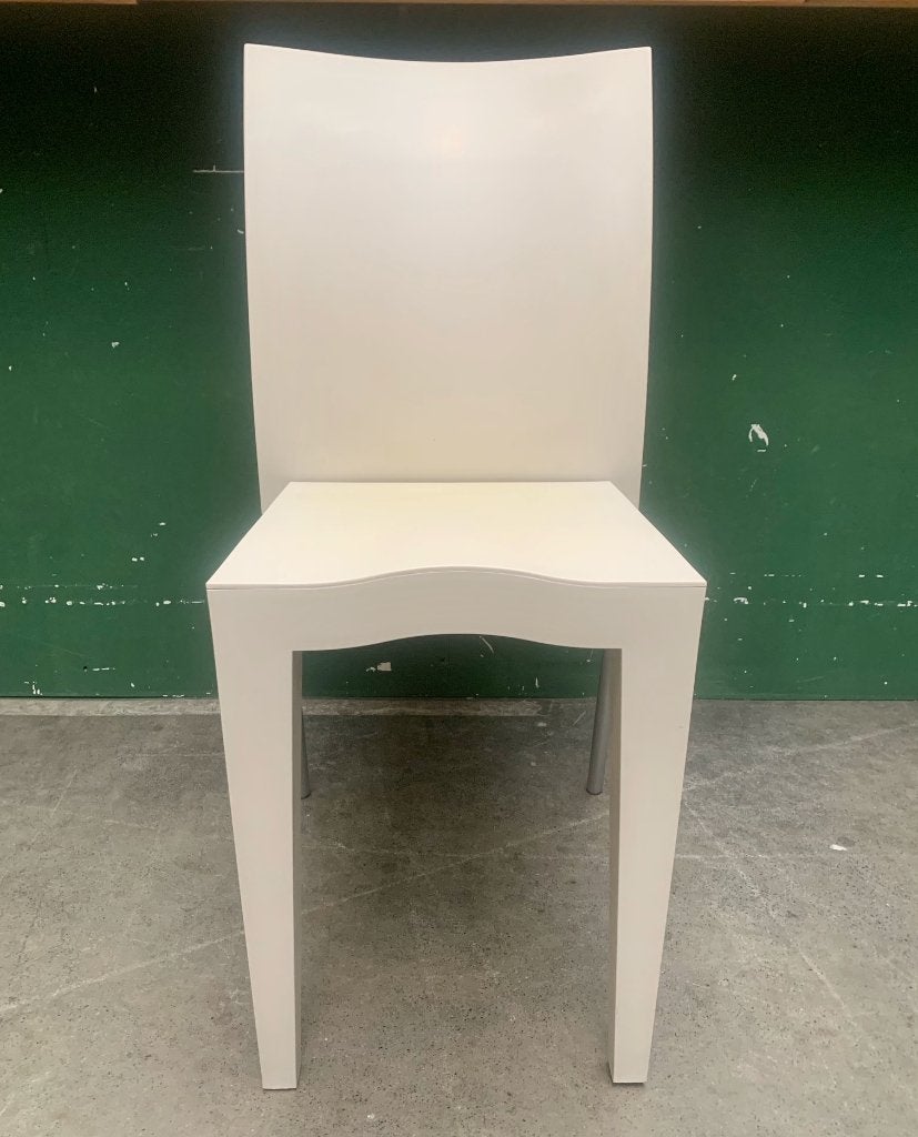 Starck Kartell stoel Miss Global wit - vintage retro, Huis en Inrichting, Stoelen, Ophalen, Kunststof, Gebruikt, Wit